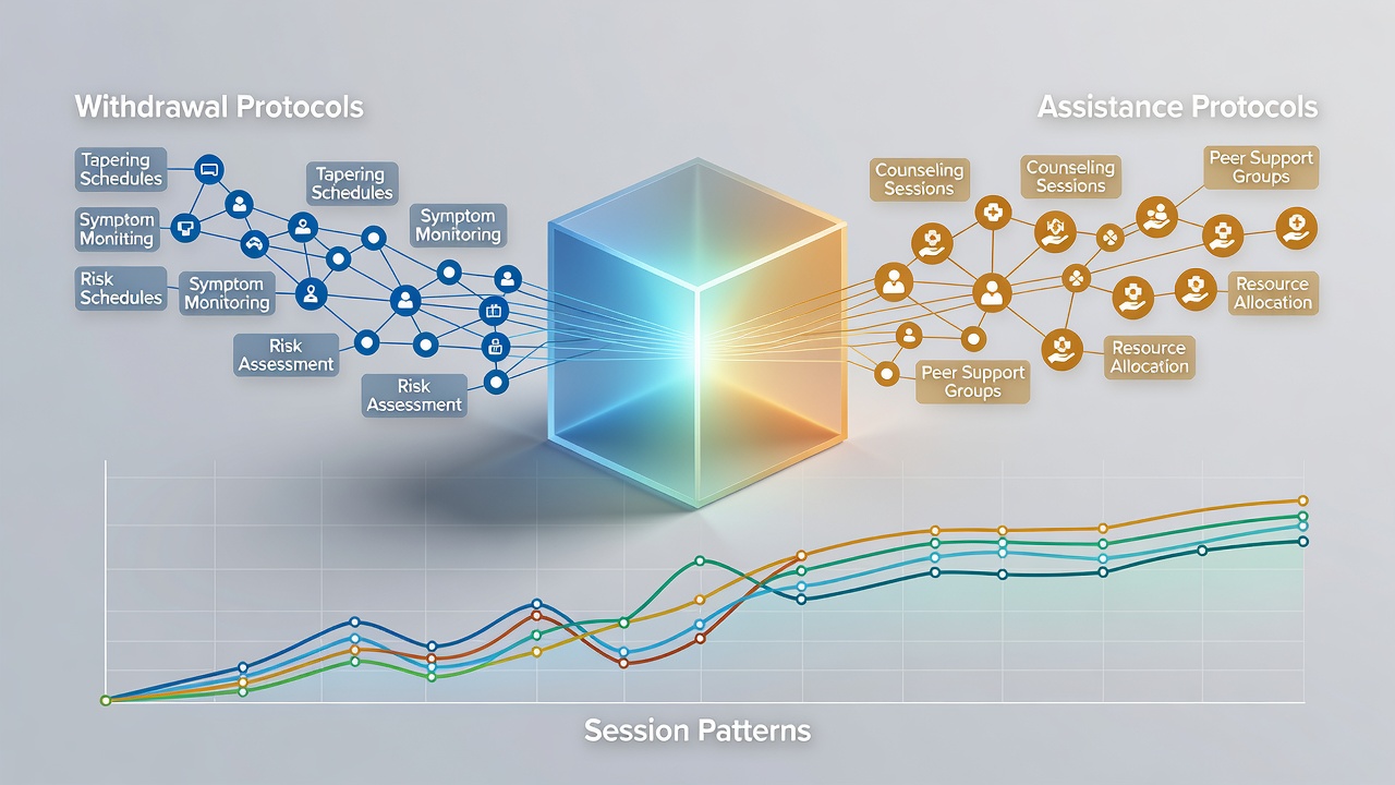 Flowchart illustrating support intervention points during withdrawal sequences in online casino environments